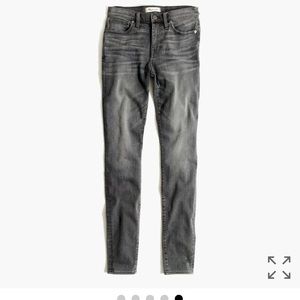 Madewell 9” high rise skinny jean