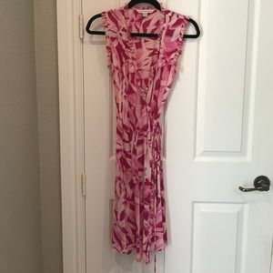 Diane Von Furstenberg Silk Wrap Dress Size 6
