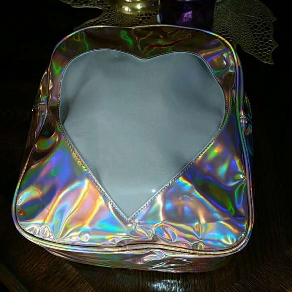 *BRAND NEW * Rose Gold  Mettalic Backpack