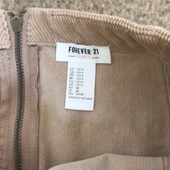 Forever 21 Tan Jean Mini Skirt - Picture 4 of 4