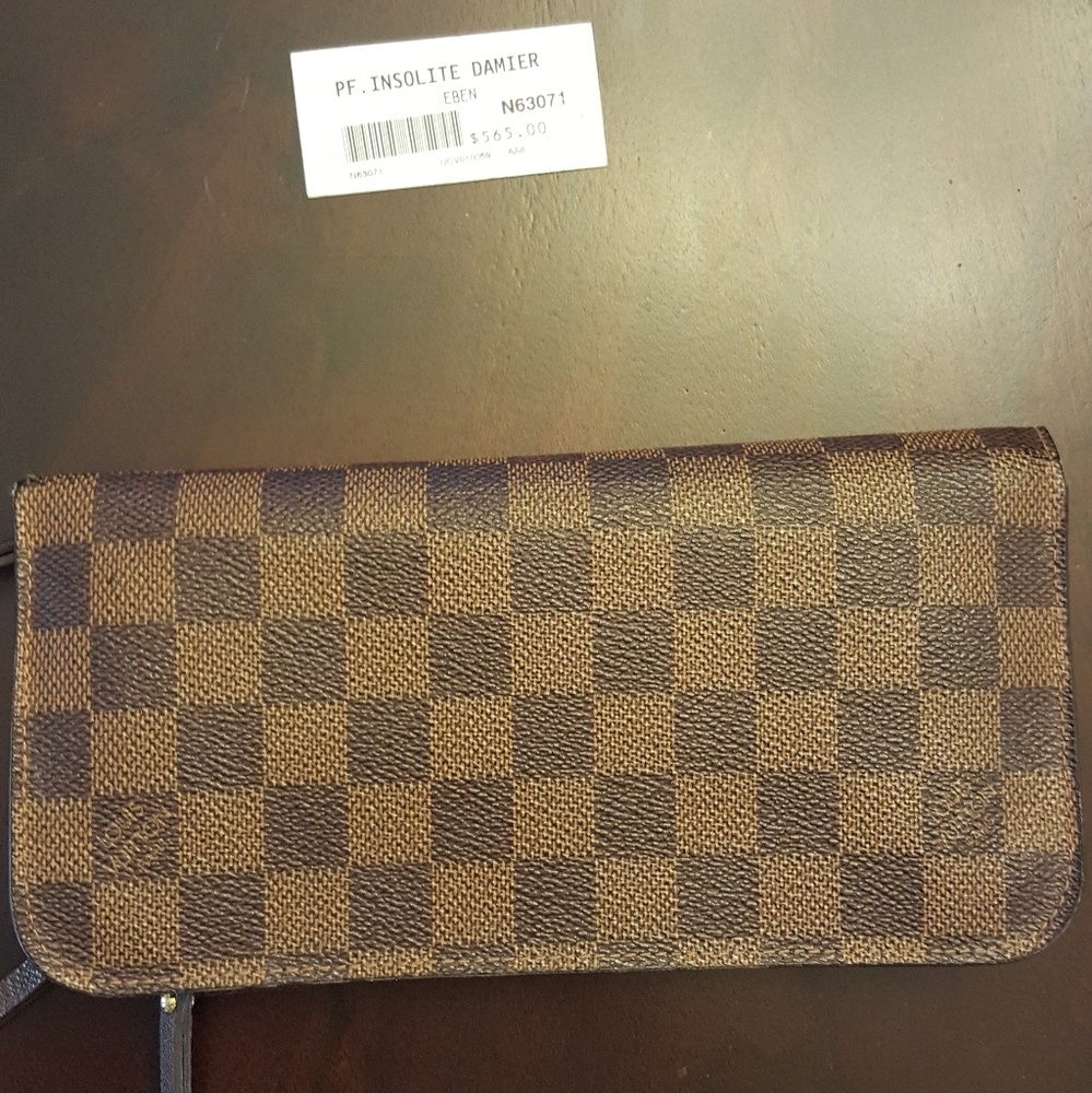 Louis Vuitton damier insolite wallet