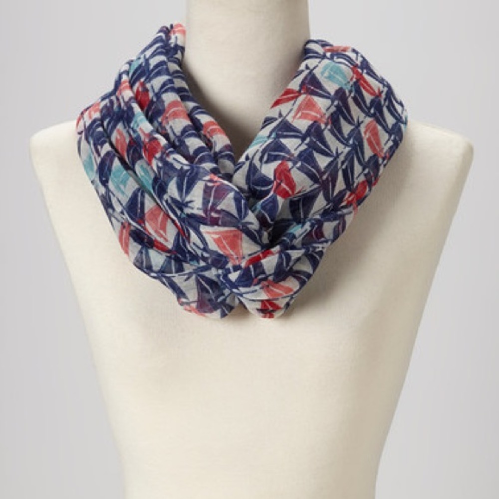 Francesca's sailboat infinity scarf