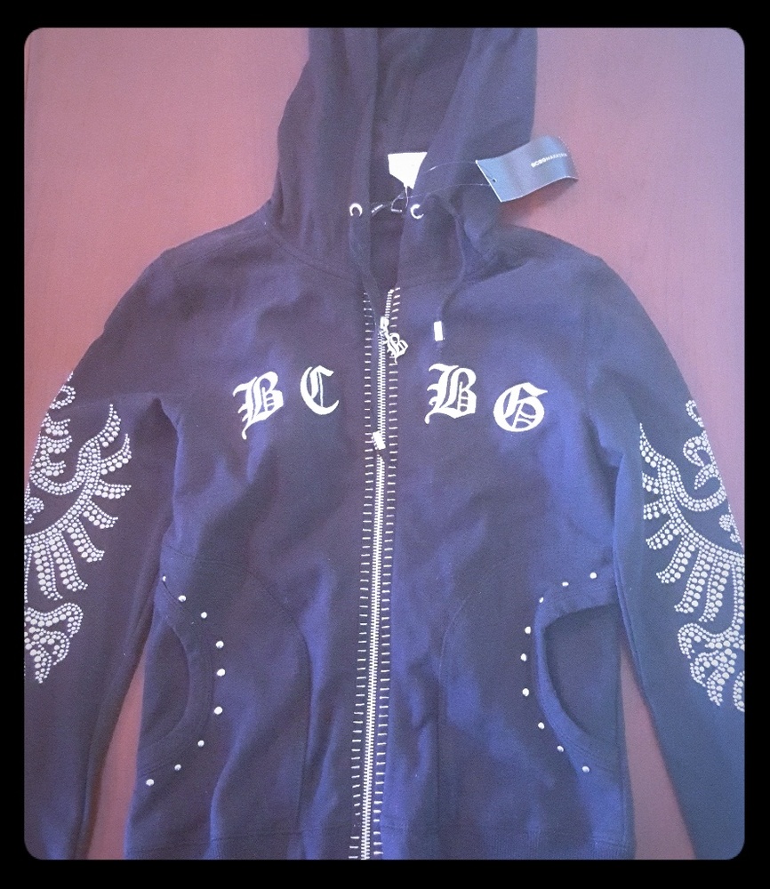 BCBG MaxAzria Zip-up Hoodie