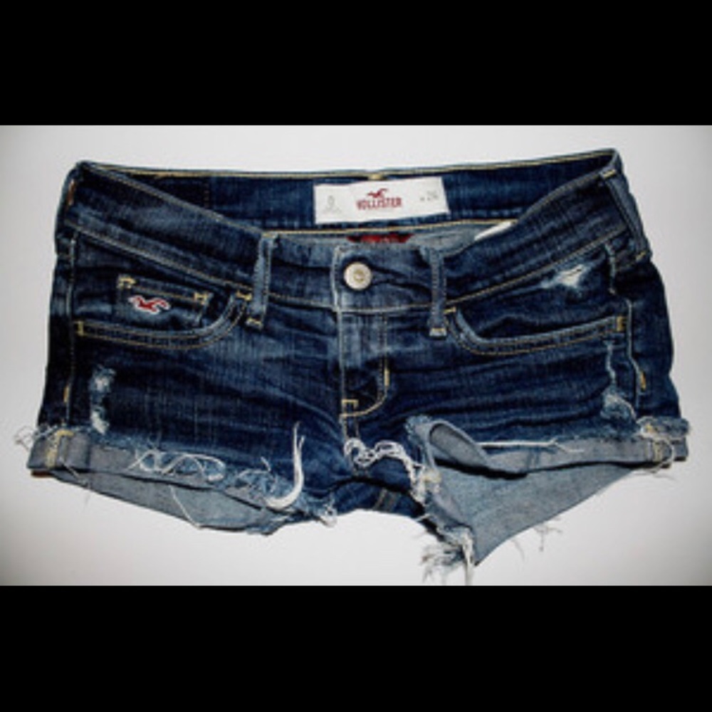 Hollister Dark Jean Shorts