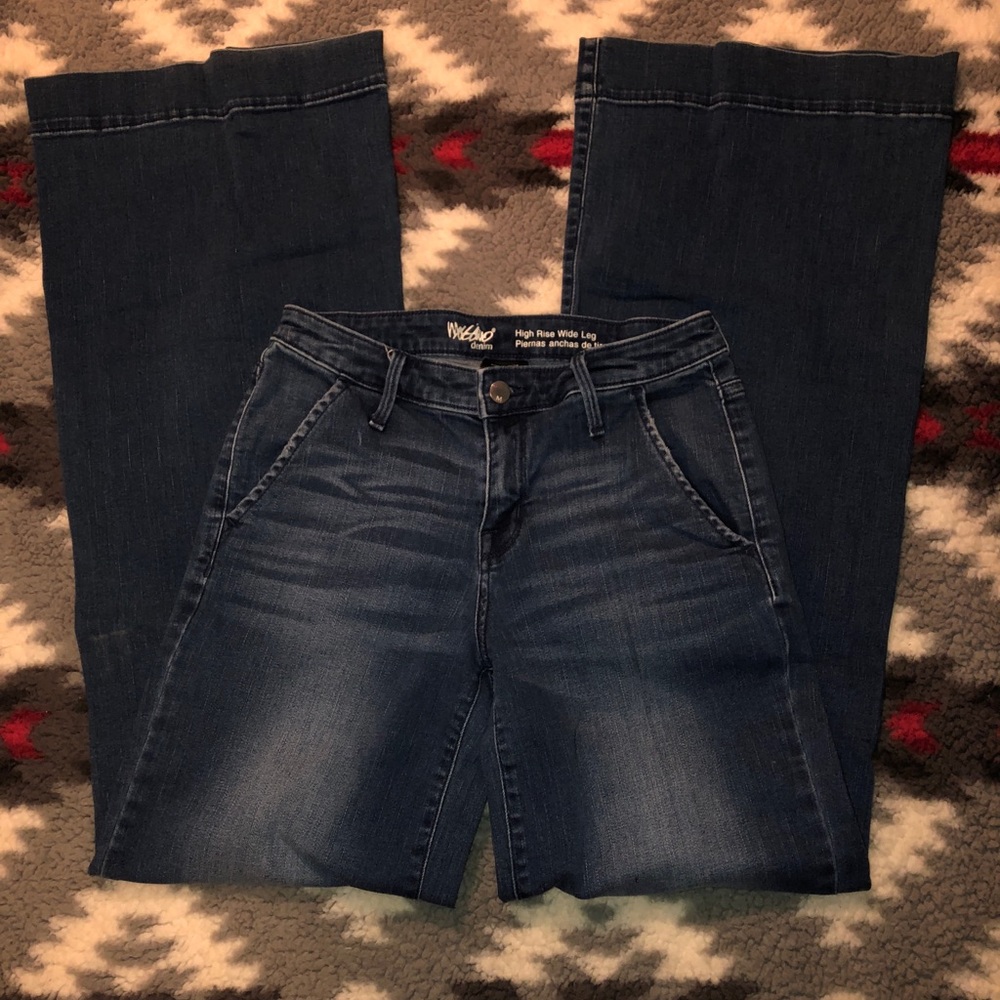 Super flare trouser jeans