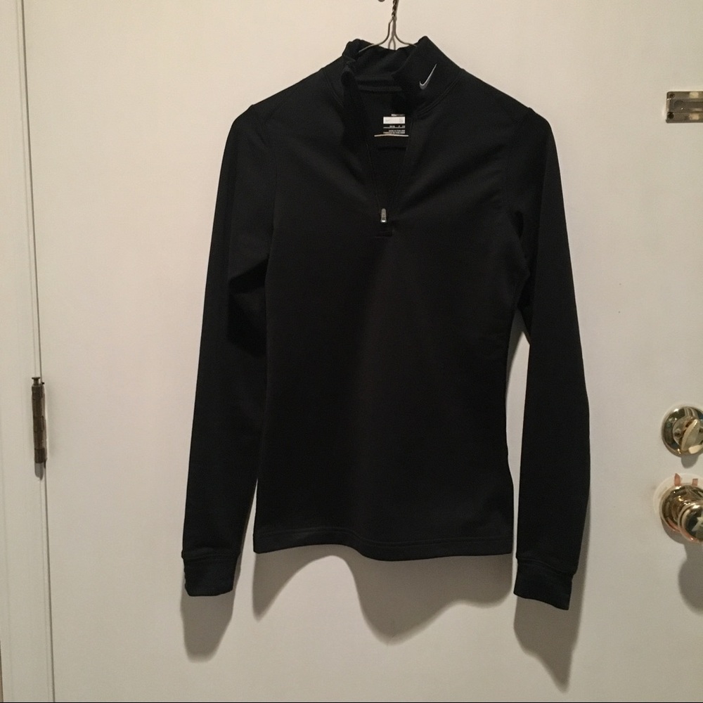 Nike Fit Dry Black 1/4 Zip