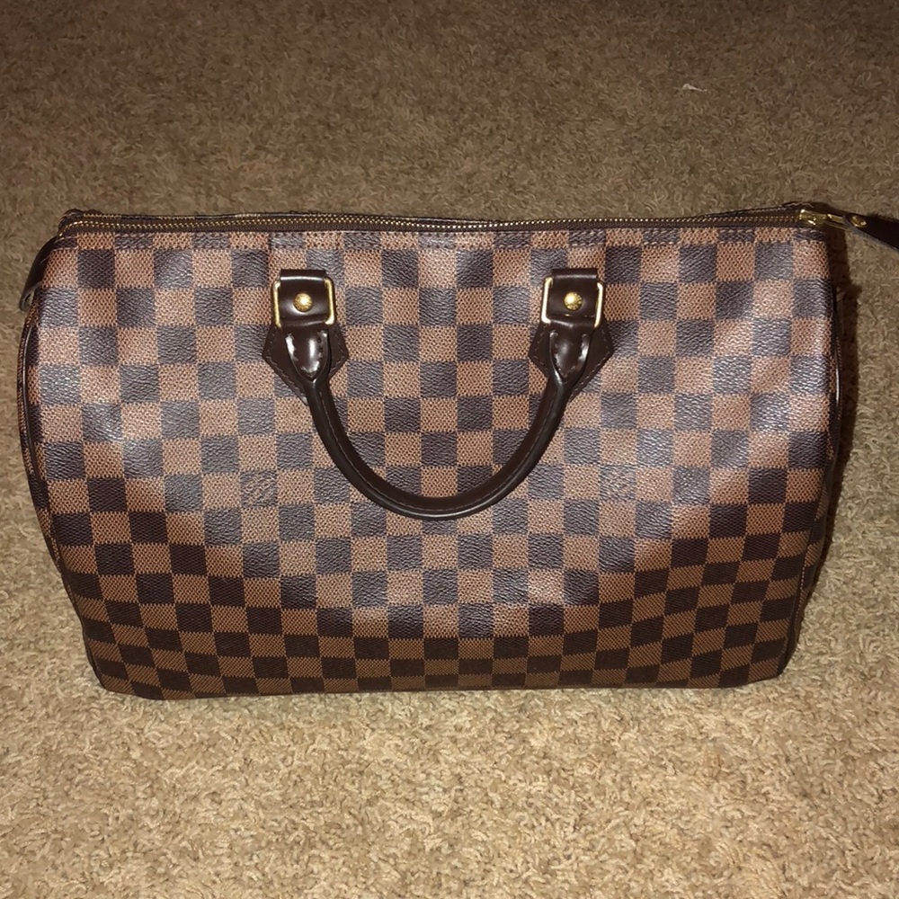 Louis Vuitton Speedy 35 Damier Ebene