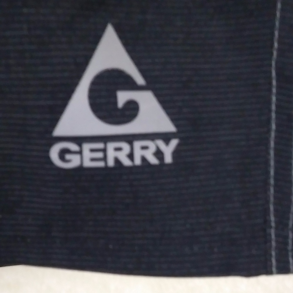 GERRY Mens Swim Shorts Black Gray NEW - Picture 4 of 5