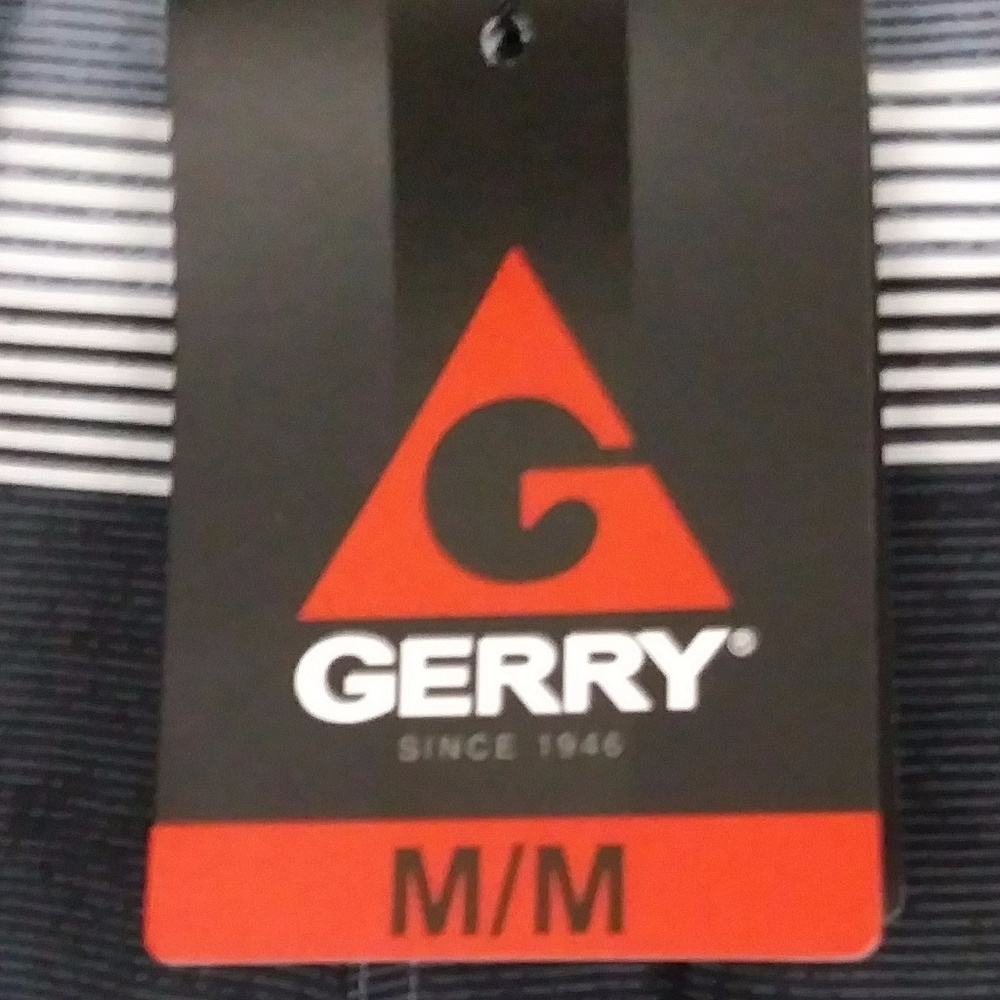 GERRY Mens Swim Shorts Black Gray NEW - Picture 2 of 5