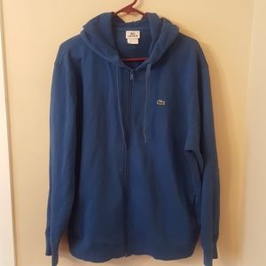 Men's Lacoste Hooded Sweatshirt Jacket
