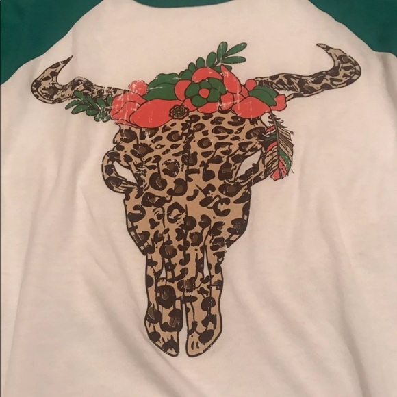 Cow Baseball Tee - Picture 2 of 3