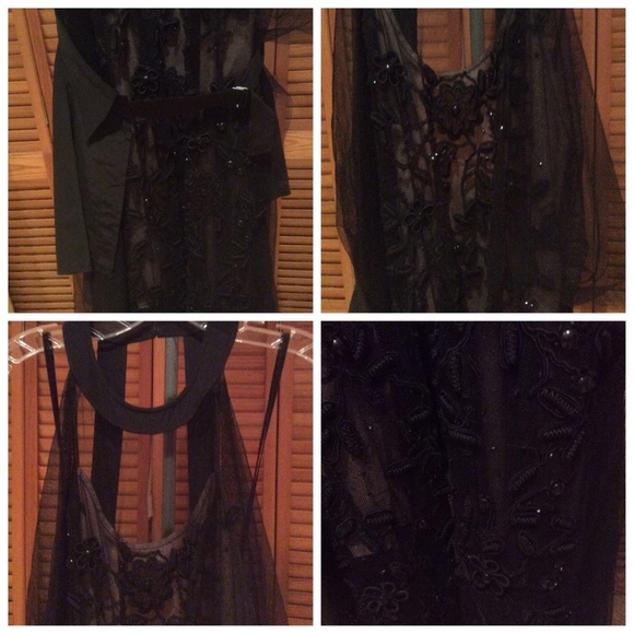 NEW BCBG MAX AXRIA RUNWAY Black "VICTORIA"DRESS - Picture 6 of 8