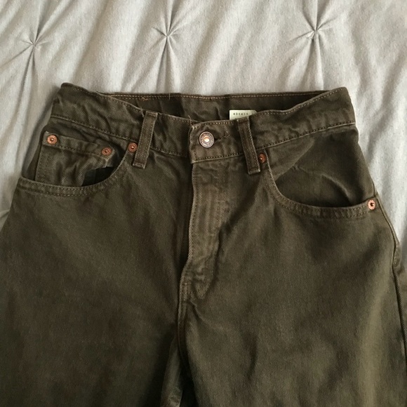 sold LEVIS / olive green mom jeans - Picture 3 of 7