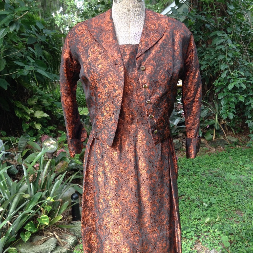 Vintage Artisan Made Dress and Jacket