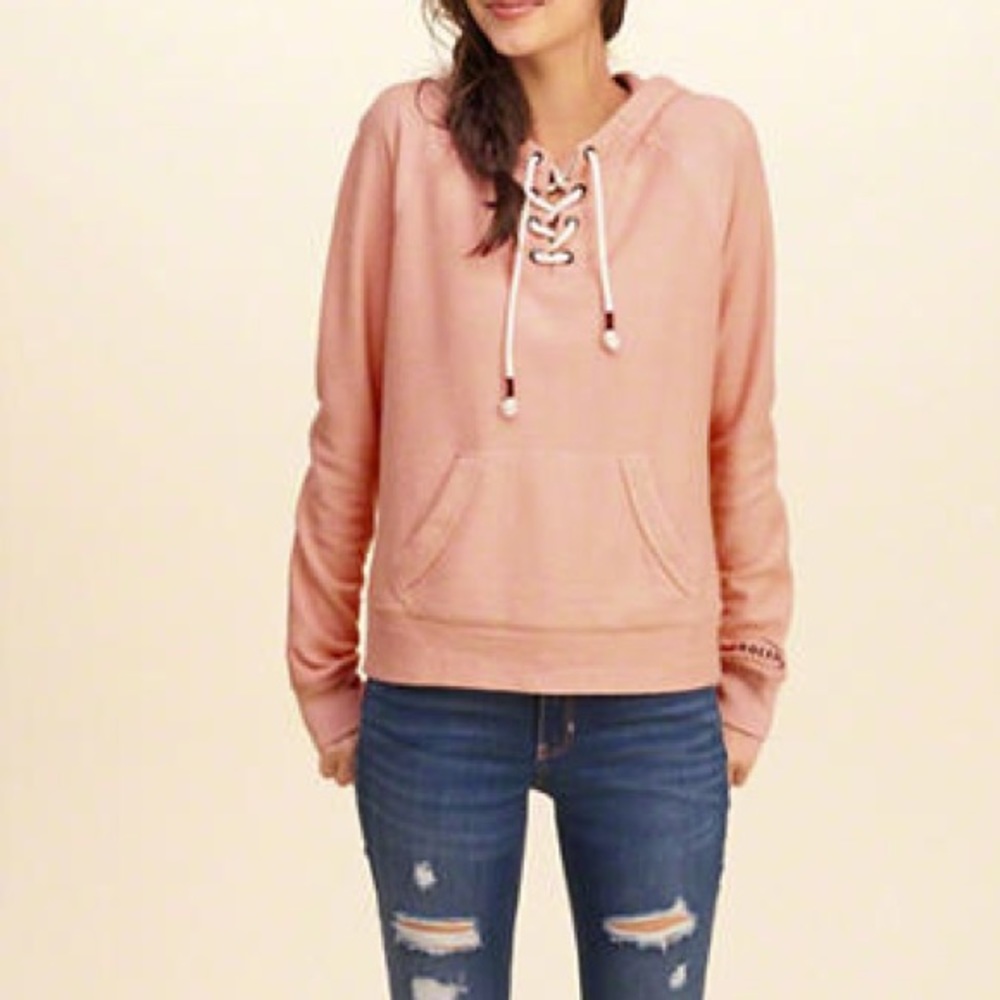 TRADE🧡Hollister Hoodie Medium NWOT - Picture 1 of 4