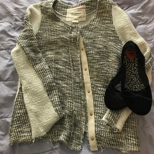 Reposh!  Anthro jacket cardigan