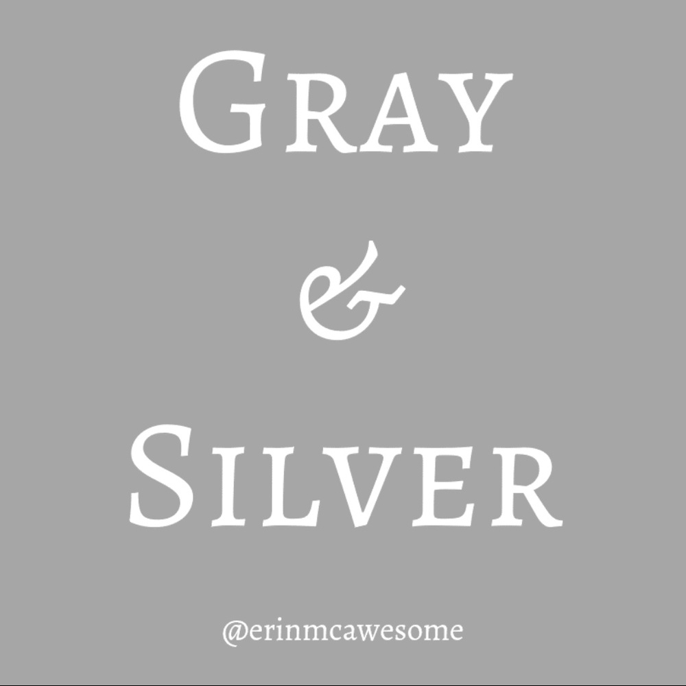 Gray & Silver ➡️