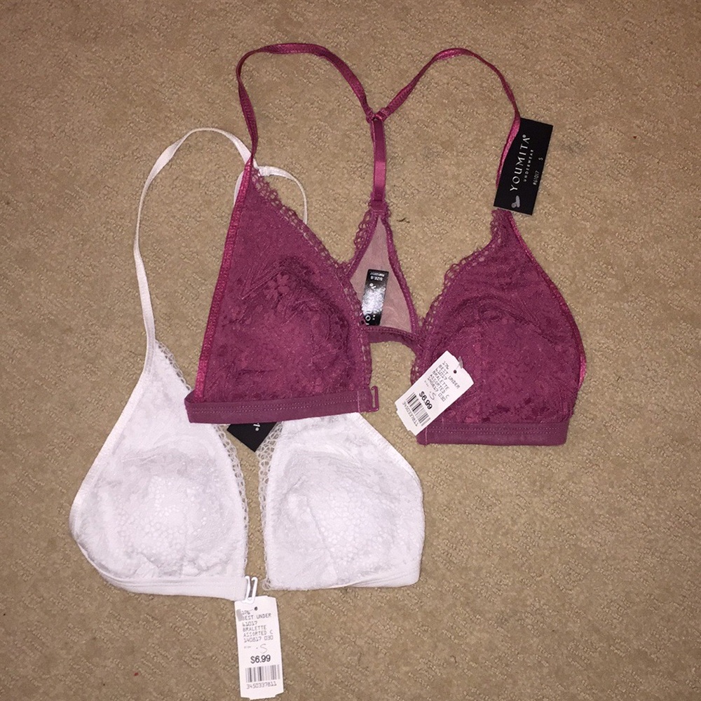 2 bralettes