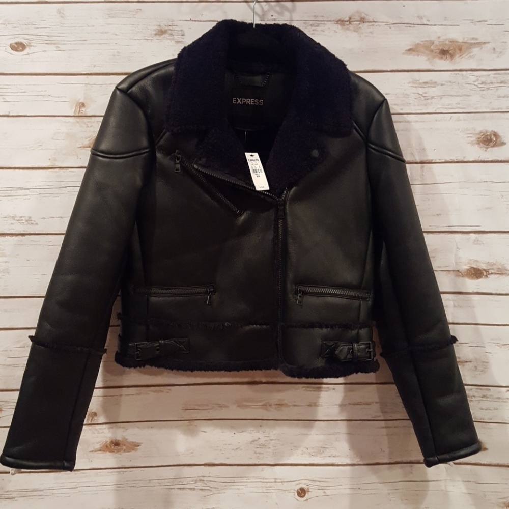 💋 Express Moto Jacket - Picture 2 of 8