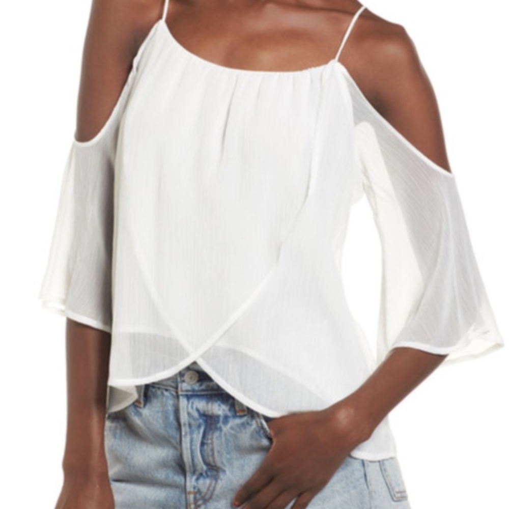 Lush Cold Shoulder Top