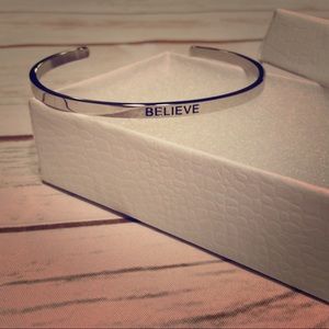 Believe Inspirational Cuff