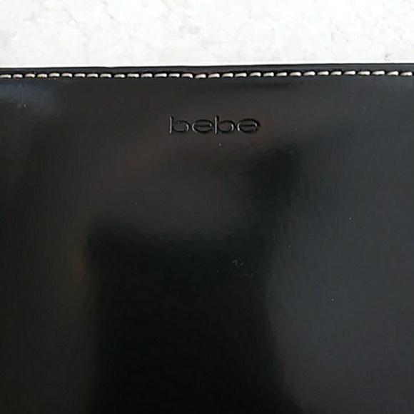 bebe Black Leather Bag - Picture 6 of 6