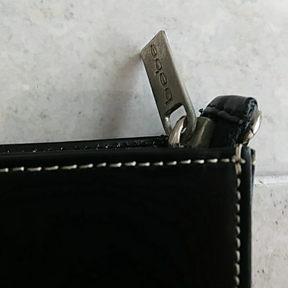 bebe Black Leather Bag - Picture 4 of 6