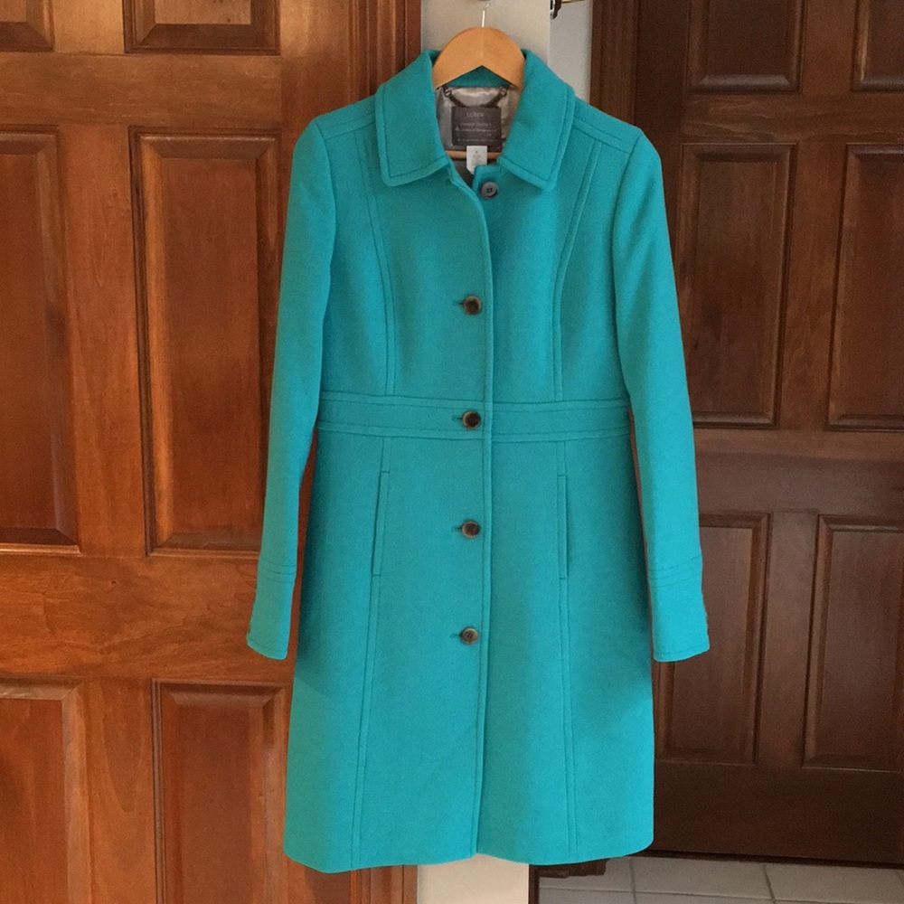 J.Crew double-cloth wool lady day coat