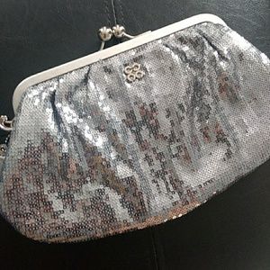 Gorgeous vintage Coach clutch wristlet