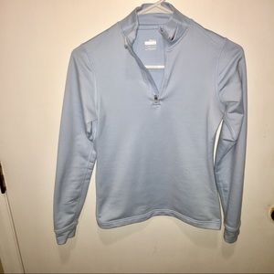 Nike Fit Dry Light Blue 1/4 Zip