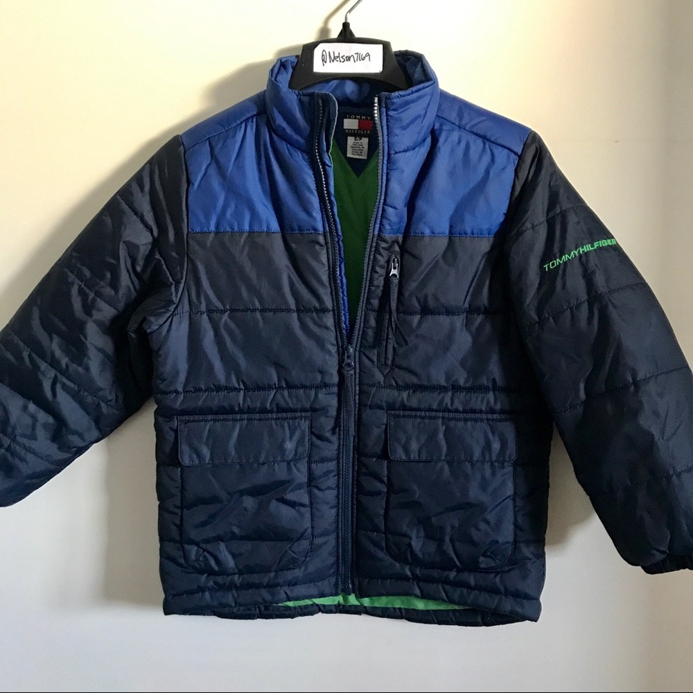 Tommy Hilfiger Colorblock Logo Puffer Jacket