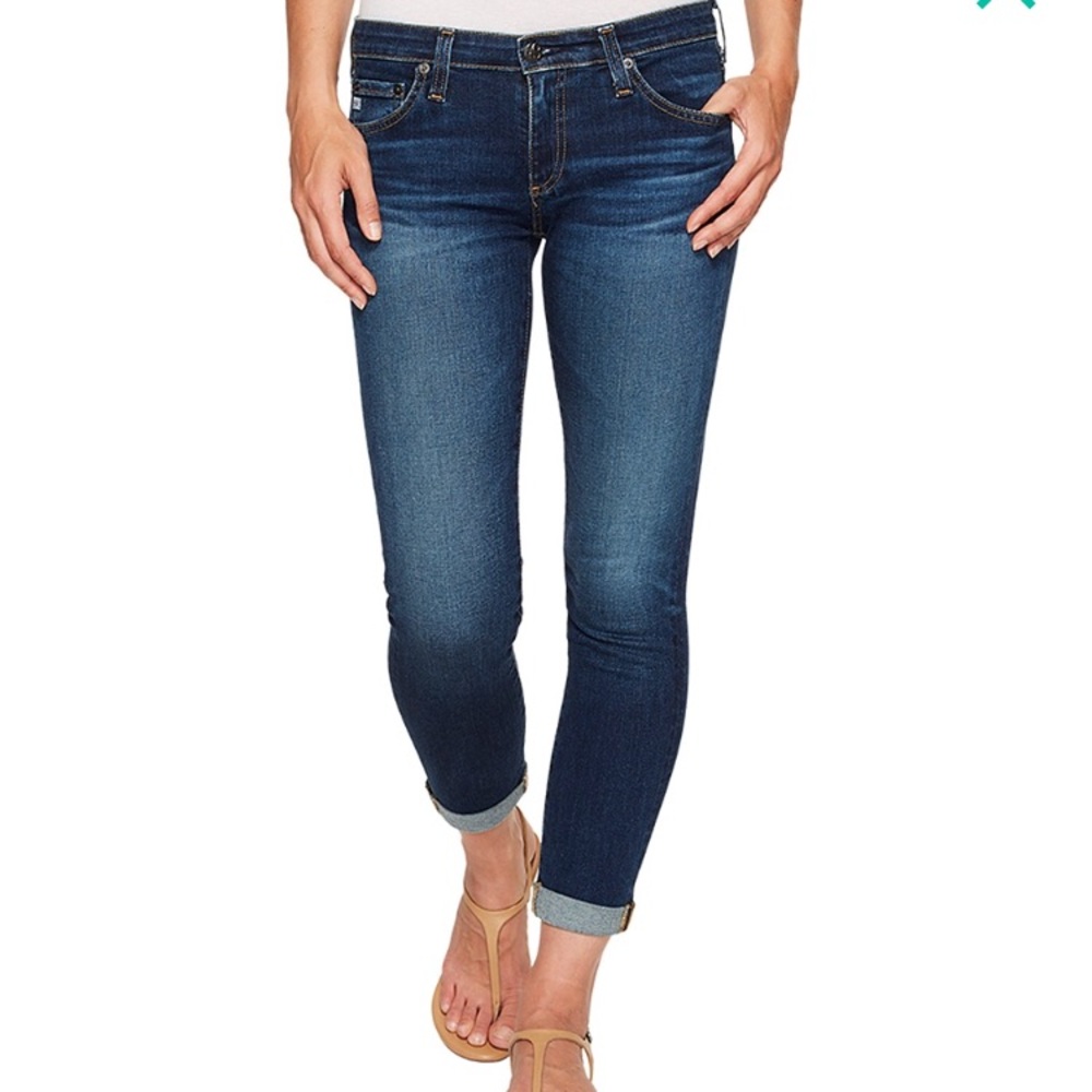 AG Stilt Roll Up Cigarette Jean