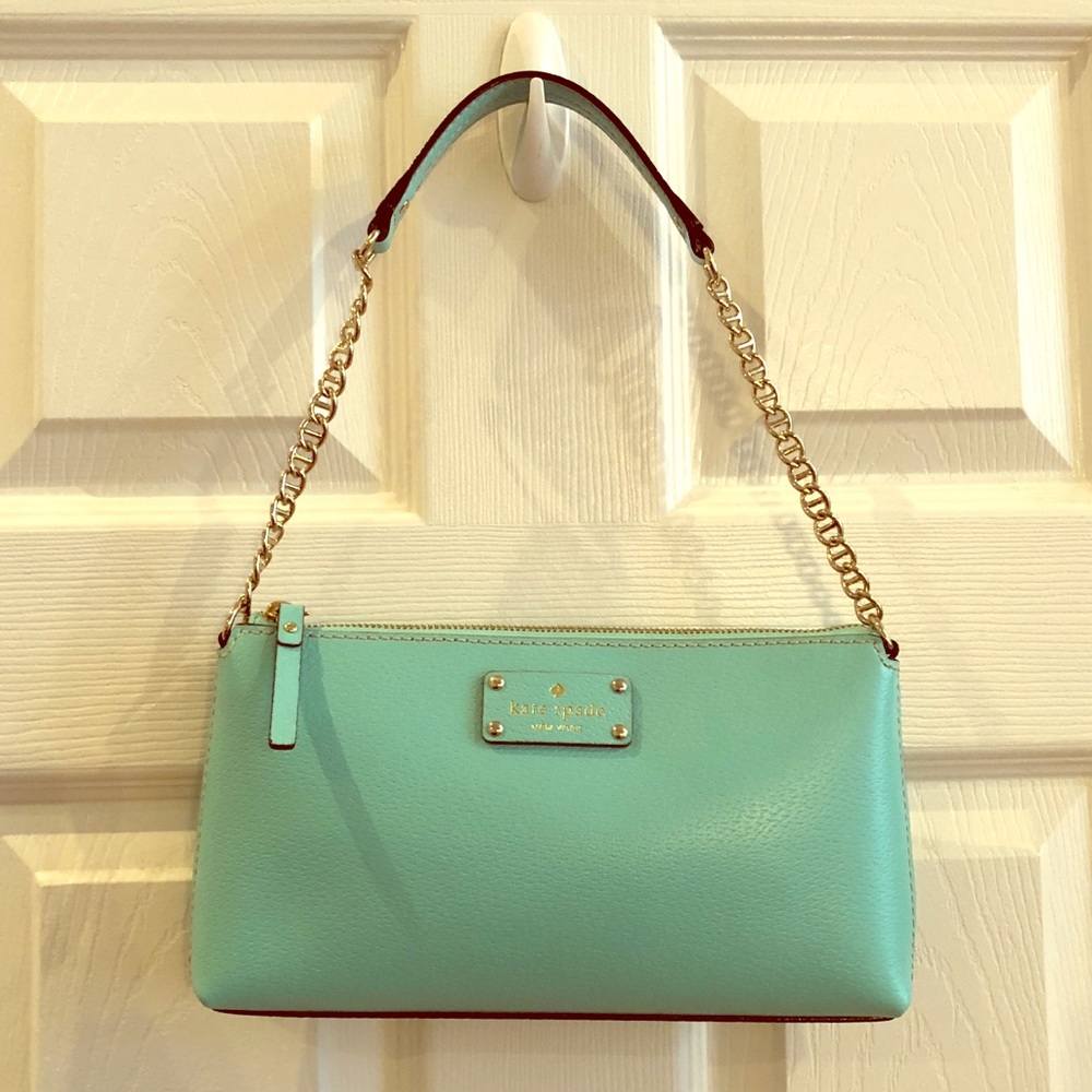 Kate Spade Byrd Wellesley Shoulder Bag - Turquoise