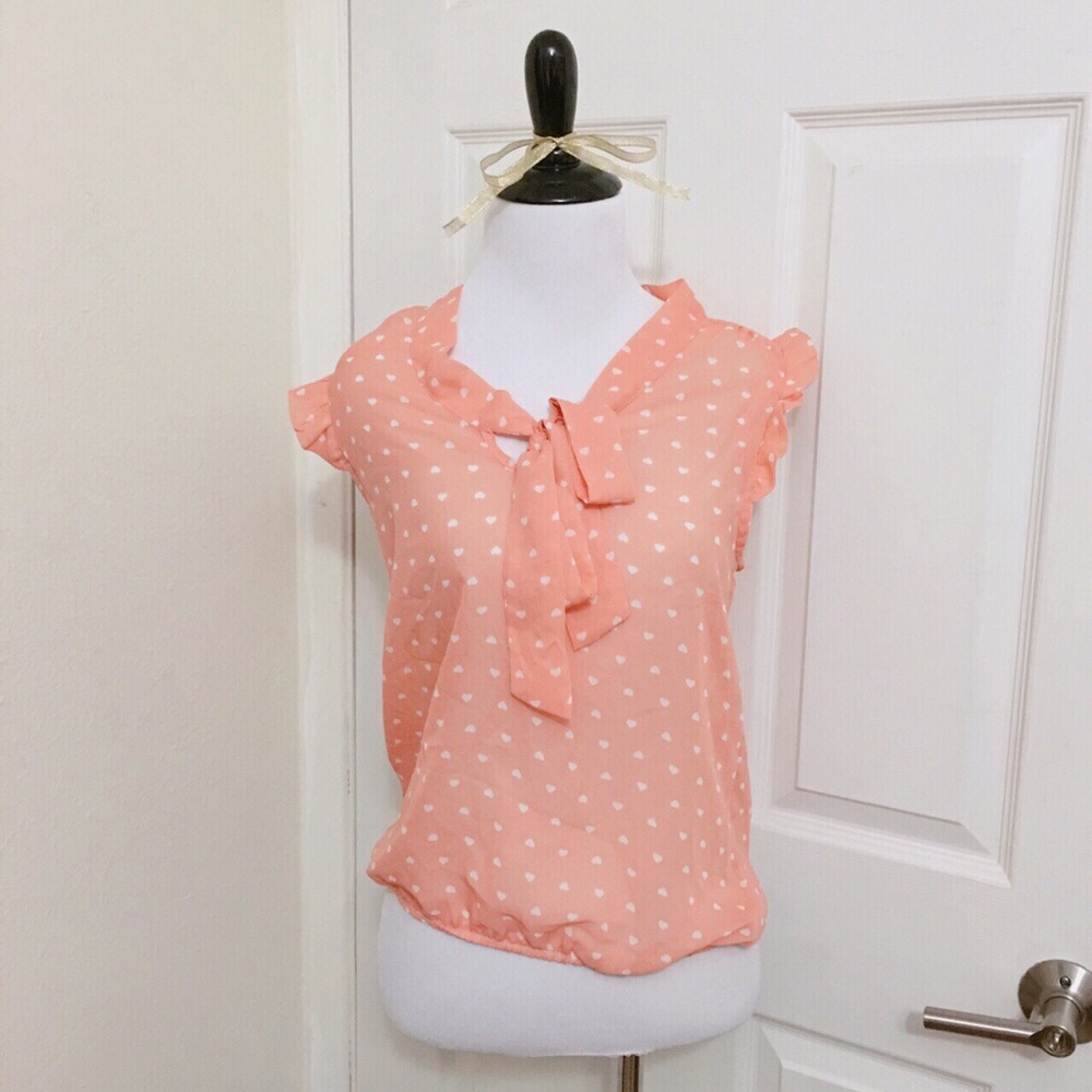 Chiffon Heart Blouse