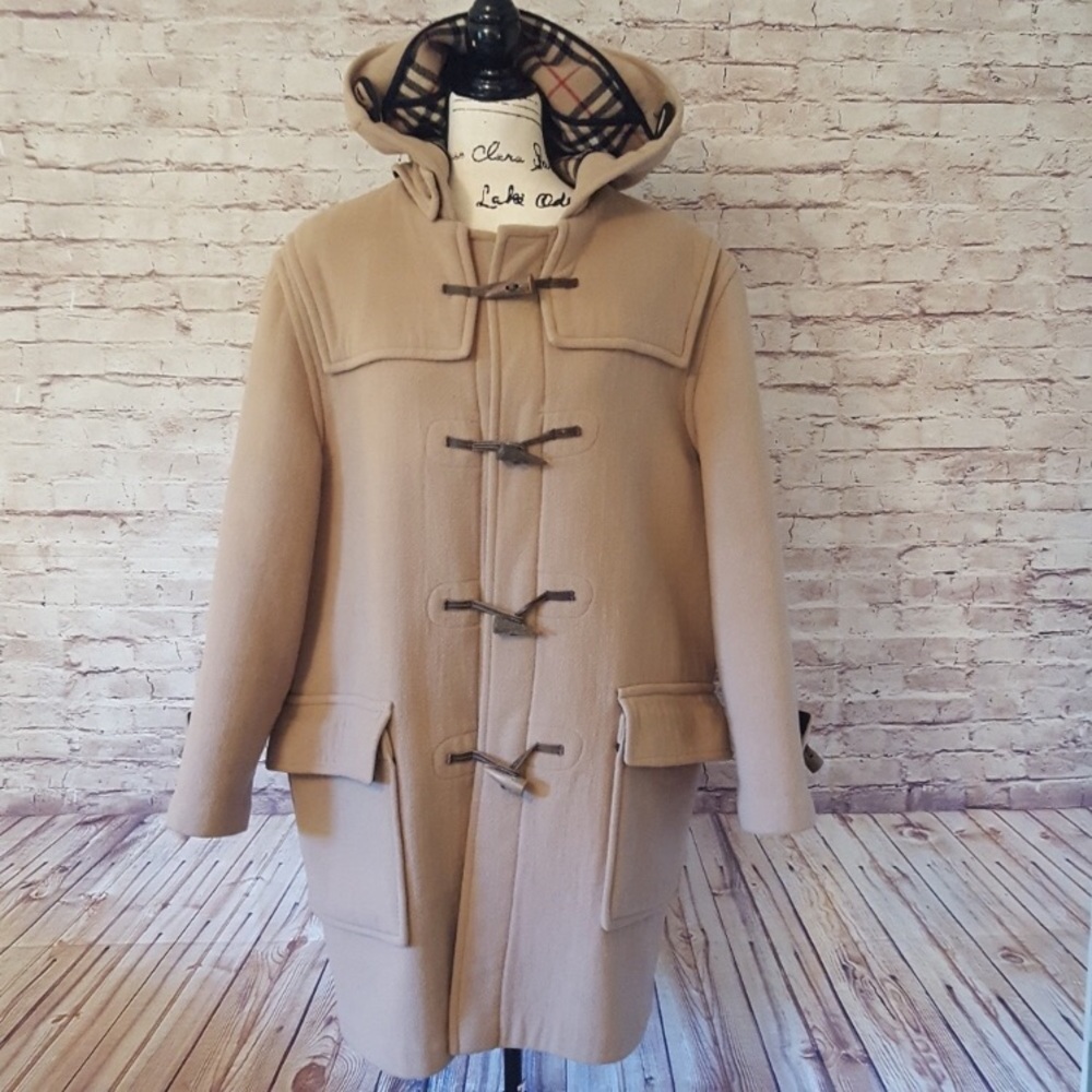 Burberry Vintage Camel Toggle Coat
