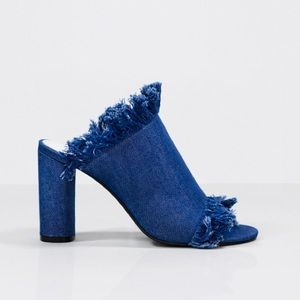 Jennie-Ellen Could’aWould’a Should’a fringe sandal