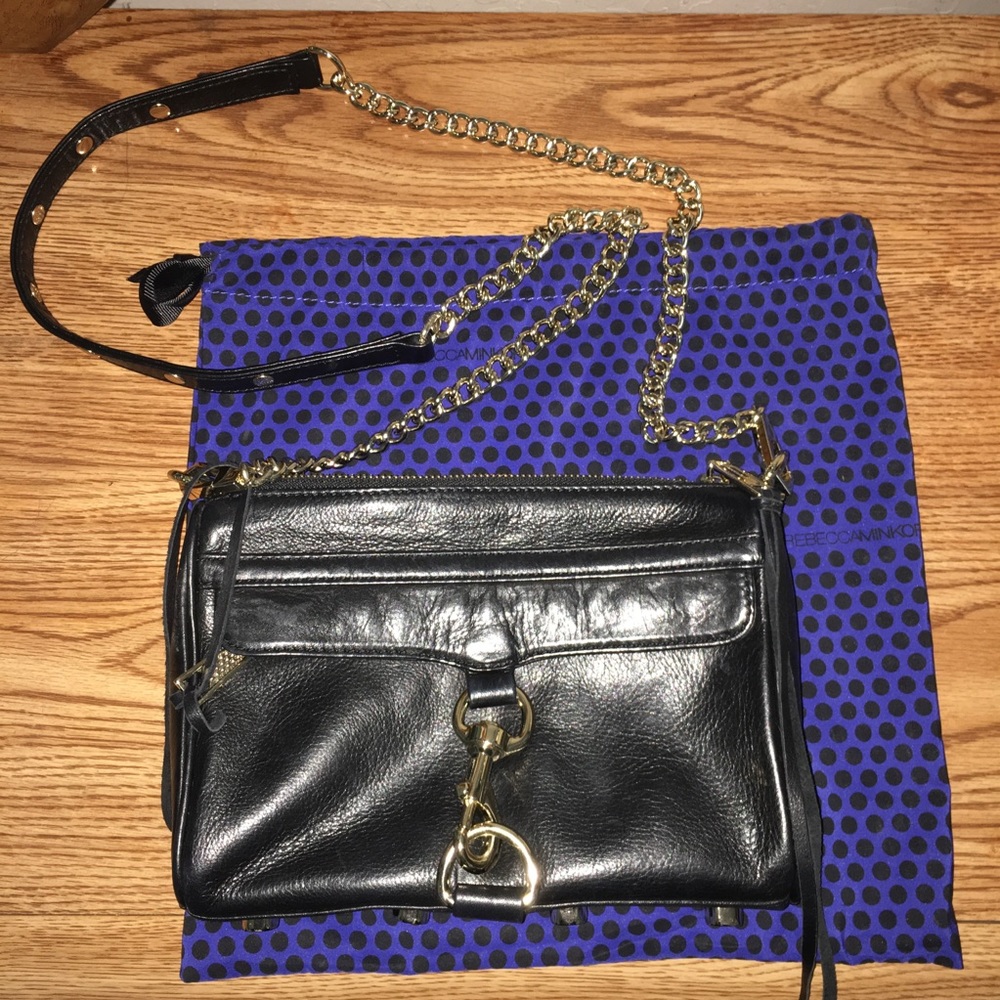 Rebecca Minkoff Mini M.A.C. Crossbody - Black