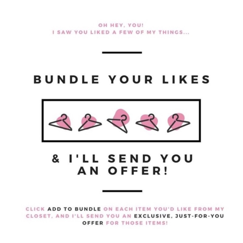 Bundle your likes for BOGO