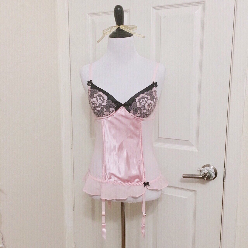Pink Corset Lingerie