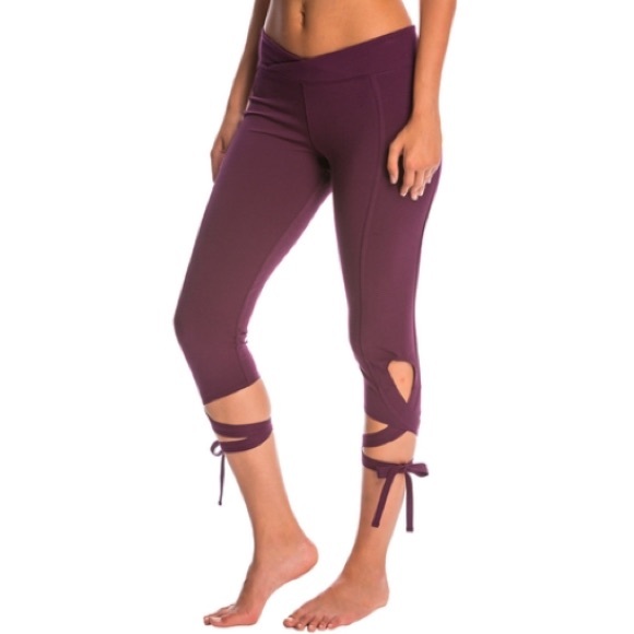 🆕 Free People Tie Capri Legging - Picture 4 of 8