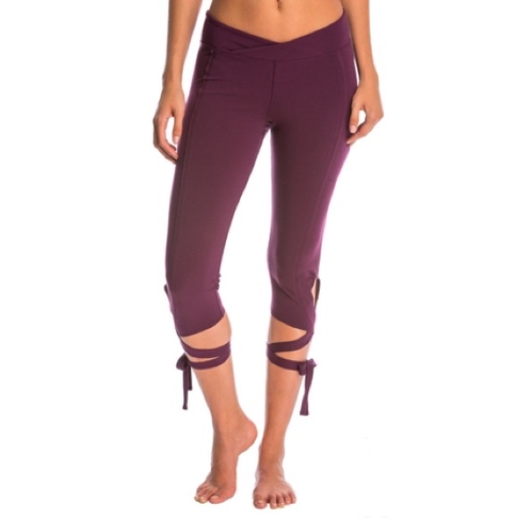 🆕 Free People Tie Capri Legging - Picture 5 of 8