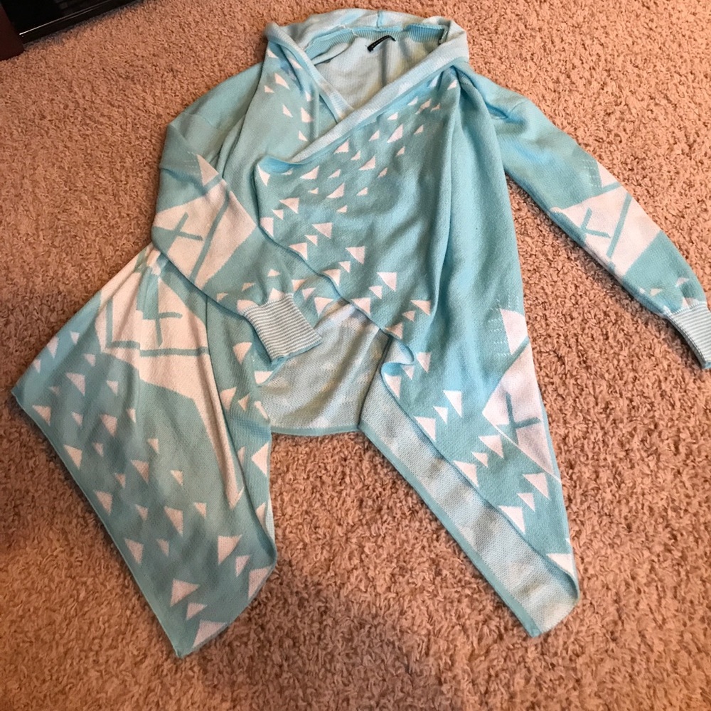 Light blue cardigan