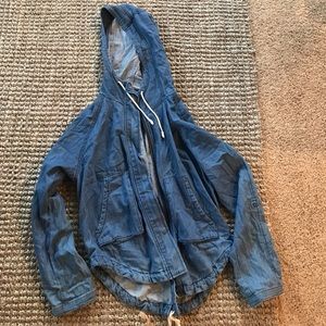 BDG hooded jean jacket