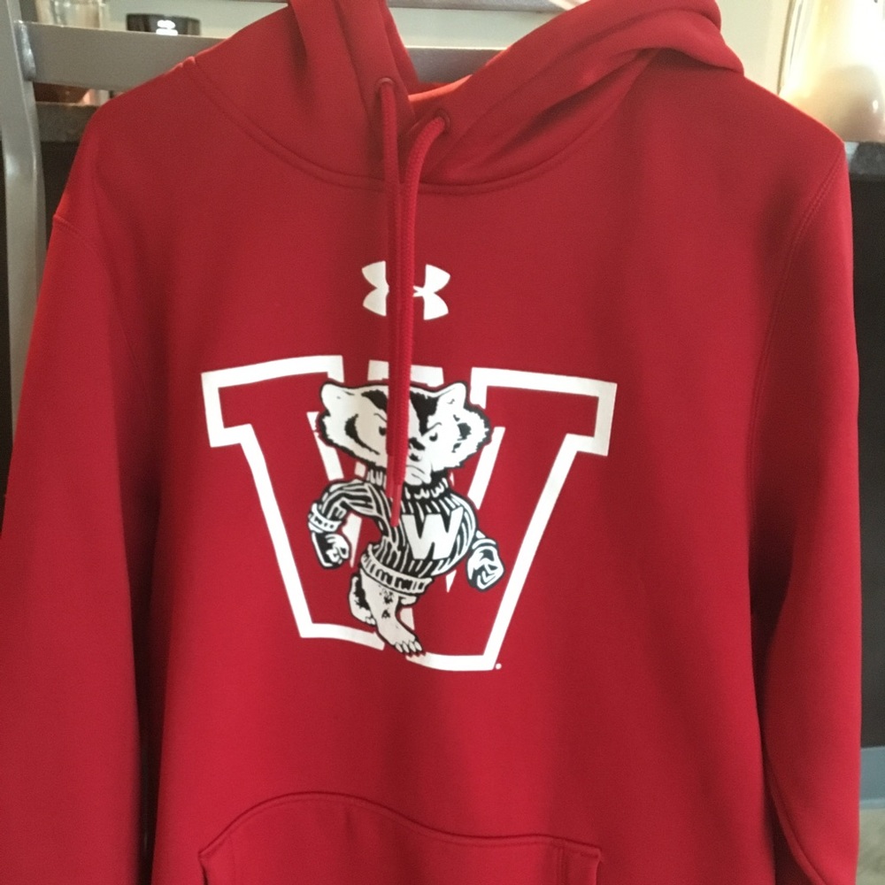Wisconsin Under Armour Coldgear Hoodie