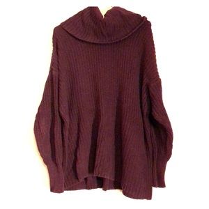 American apparel warm long cotton sweater