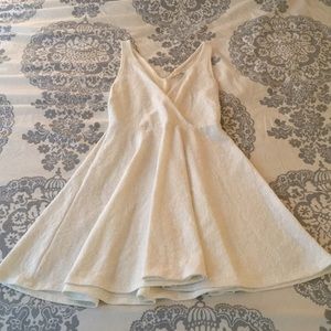 White Skater dress