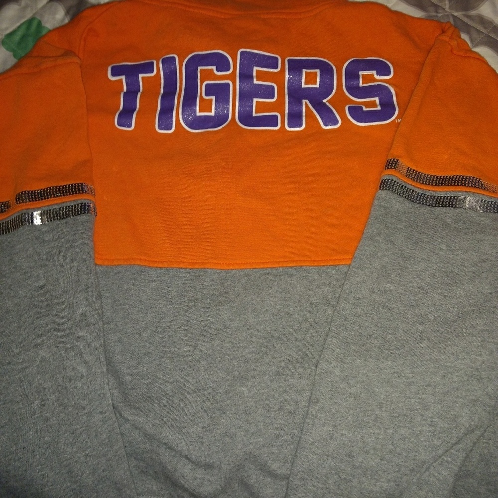 Clemson quarter zip