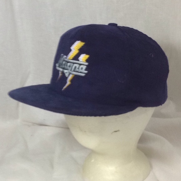 Vtg Magna Cigarettes Hat Corduroy Tobacco Cap - Picture 3 of 6