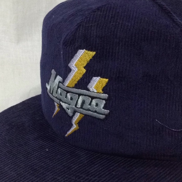 Vtg Magna Cigarettes Hat Corduroy Tobacco Cap - Picture 5 of 6
