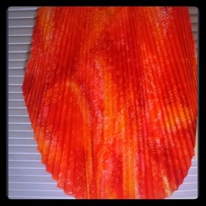 Pleated Caftan Blouse 1970s